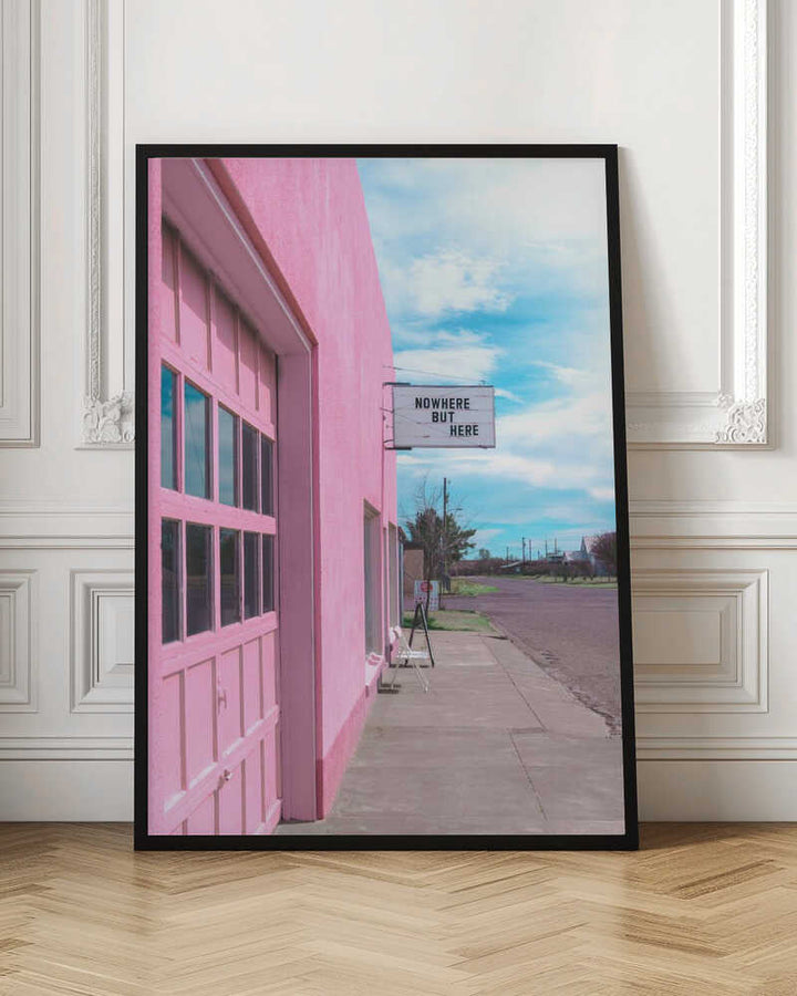 Nowhere But Here - Stretched Canvas, Poster or Fine Art Print - I Heart Wall Art - Poster Print, Canvas Print or Framed Art Print