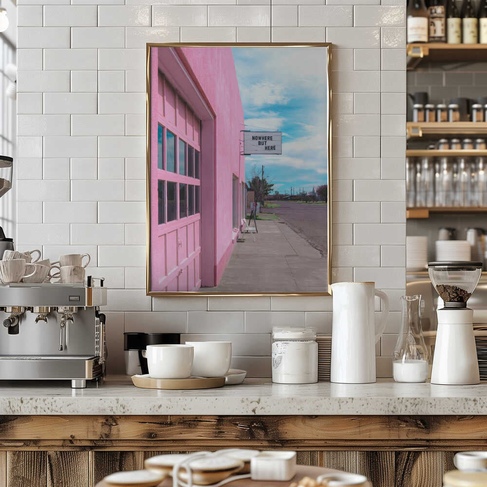 Nowhere But Here - Stretched Canvas, Poster or Fine Art Print - I Heart Wall Art - Poster Print, Canvas Print or Framed Art Print