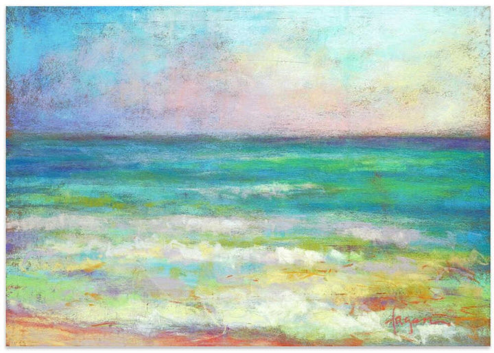 Ocean Hues at Dawn - Stretched Canvas, Poster or Fine Art Print - I Heart Wall Art - Poster Print, Canvas Print or Framed Art Print