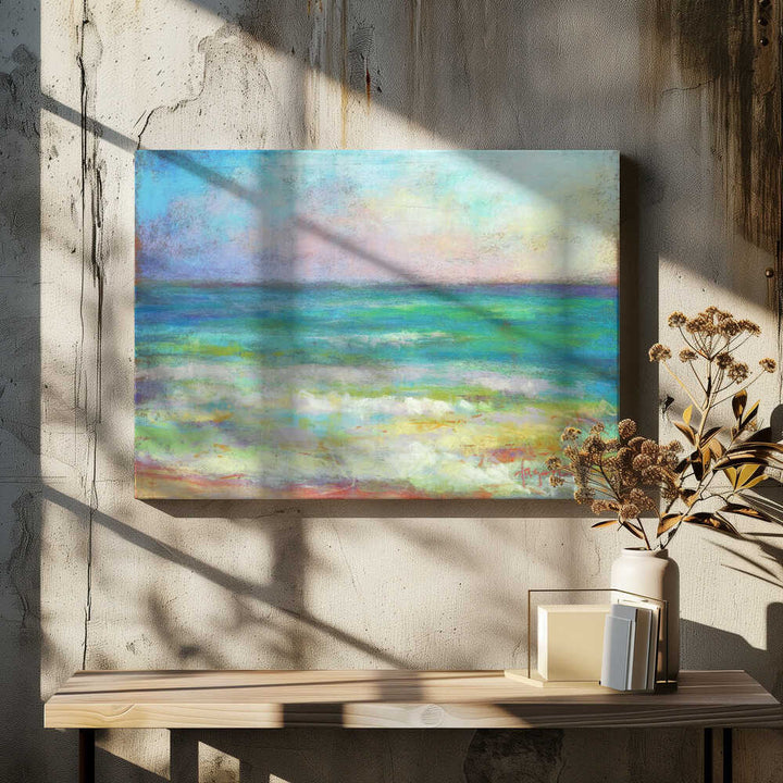Ocean Hues at Dawn - Stretched Canvas, Poster or Fine Art Print - I Heart Wall Art - Poster Print, Canvas Print or Framed Art Print