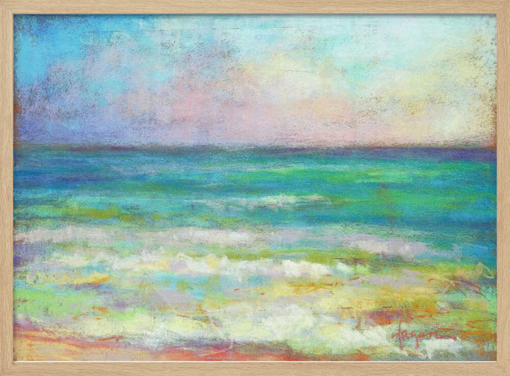 Ocean Hues at Dawn - Stretched Canvas, Poster or Fine Art Print - I Heart Wall Art - Poster Print, Canvas Print or Framed Art Print