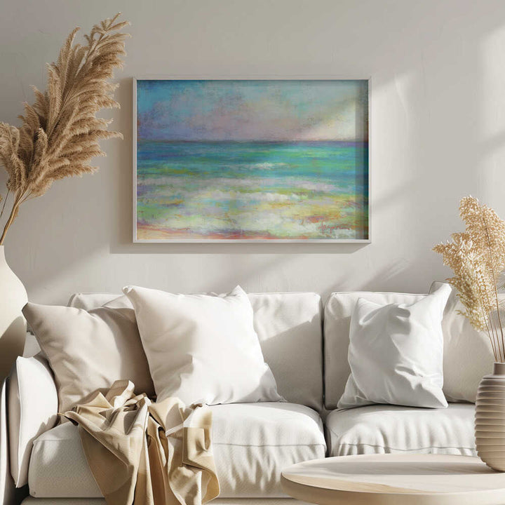 Ocean Hues at Dawn - Stretched Canvas, Poster or Fine Art Print - I Heart Wall Art - Poster Print, Canvas Print or Framed Art Print