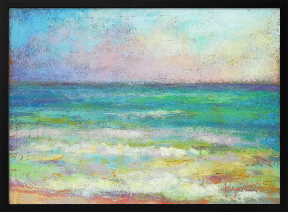 Ocean Hues at Dawn - Stretched Canvas, Poster or Fine Art Print - I Heart Wall Art - Poster Print, Canvas Print or Framed Art Print