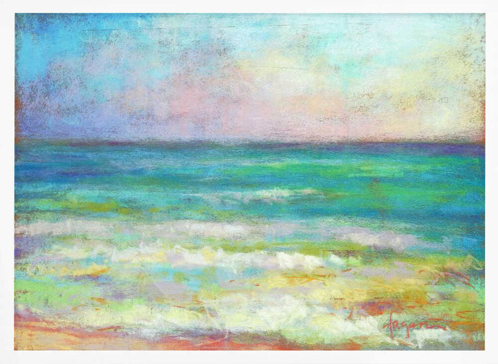 Ocean Hues at Dawn - Stretched Canvas, Poster or Fine Art Print - I Heart Wall Art - Poster Print, Canvas Print or Framed Art Print