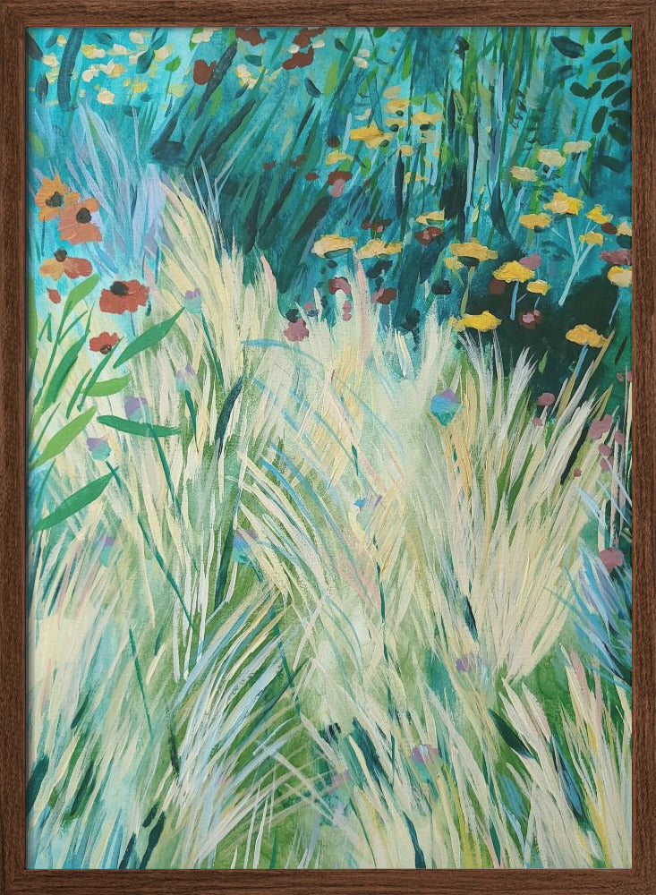 October Grasses 12x16 - Stretched Canvas, Poster or Fine Art Print I Heart Wall Art