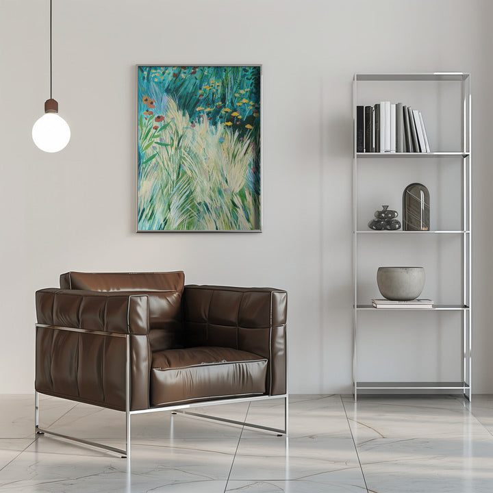October Grasses 12x16 - Stretched Canvas, Poster or Fine Art Print I Heart Wall Art