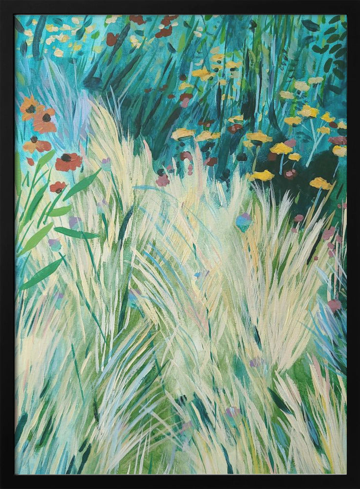 October Grasses 12x16 - Stretched Canvas, Poster or Fine Art Print I Heart Wall Art