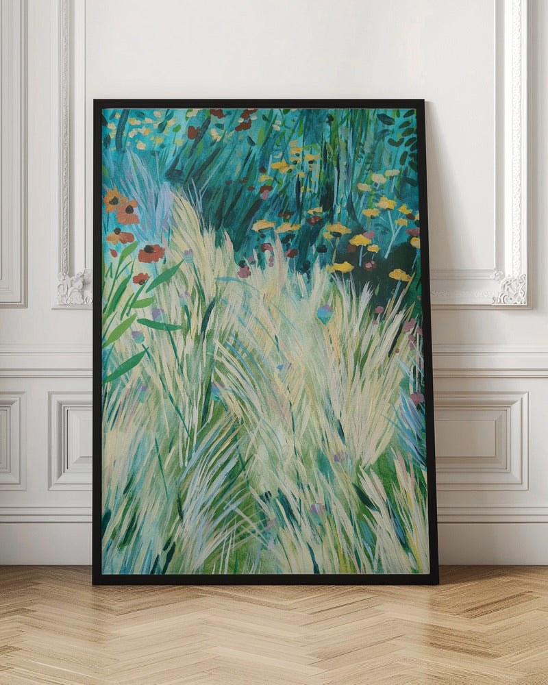 October Grasses 12x16 - Stretched Canvas, Poster or Fine Art Print I Heart Wall Art