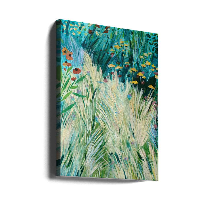 October Grasses 12x16 - Stretched Canvas, Poster or Fine Art Print I Heart Wall Art