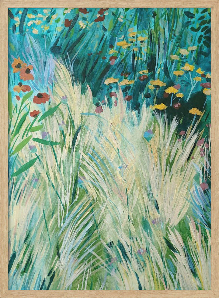 October Grasses 12x16 - Stretched Canvas, Poster or Fine Art Print I Heart Wall Art