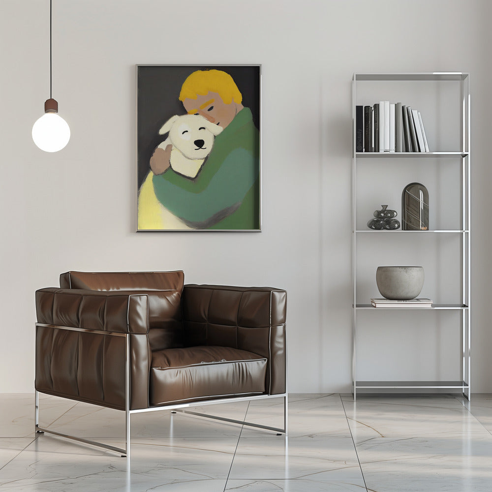Oh My Dog - Stretched Canvas, Poster or Fine Art Print I Heart Wall Art