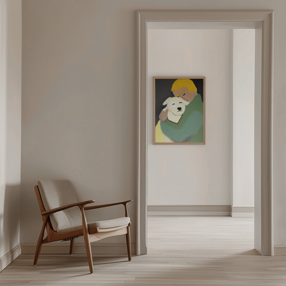 Oh My Dog - Stretched Canvas, Poster or Fine Art Print I Heart Wall Art
