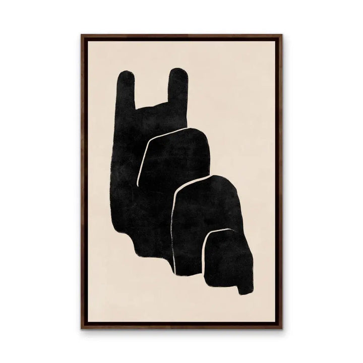 Ola Abstract Modern Shapes Collection - Print Eighteen-  Contemporary Geometric Shape Artwork Collection I Heart Wall Art Australia 