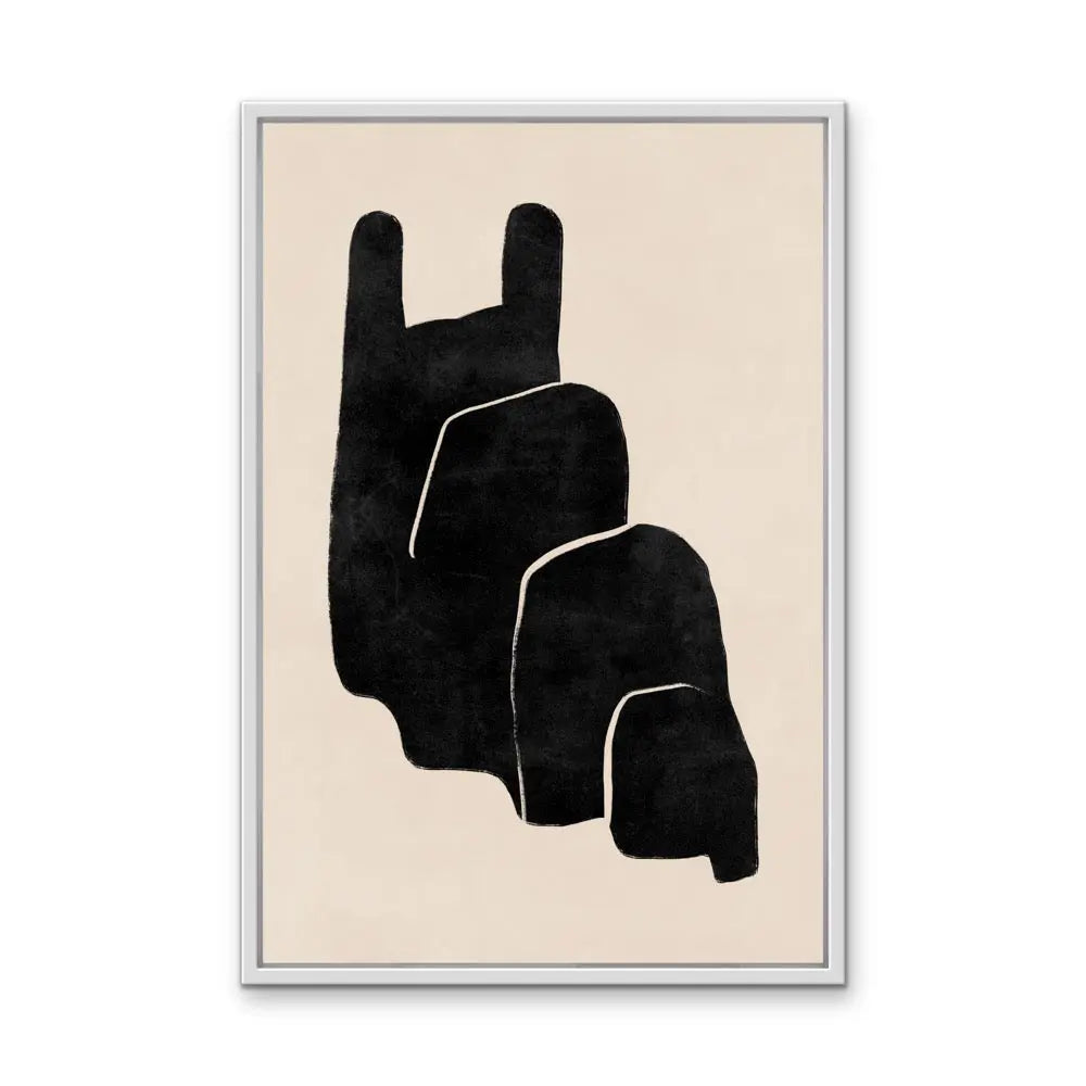 Ola Abstract Modern Shapes Collection - Print Eighteen-  Contemporary Geometric Shape Artwork Collection I Heart Wall Art Australia 