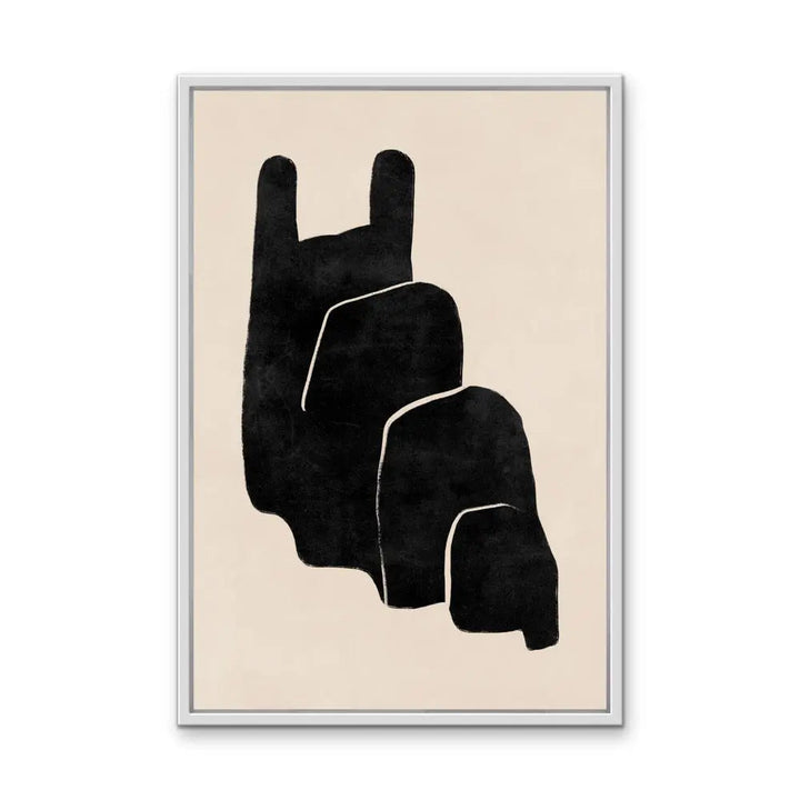 Ola Abstract Modern Shapes Collection - Print Eighteen-  Contemporary Geometric Shape Artwork Collection I Heart Wall Art Australia 