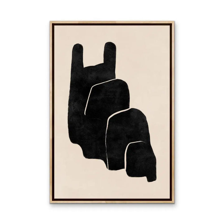 Ola Abstract Modern Shapes Collection - Print Eighteen-  Contemporary Geometric Shape Artwork Collection I Heart Wall Art Australia 