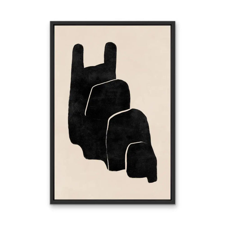 Ola Abstract Modern Shapes Collection - Print Eighteen-  Contemporary Geometric Shape Artwork Collection I Heart Wall Art Australia 
