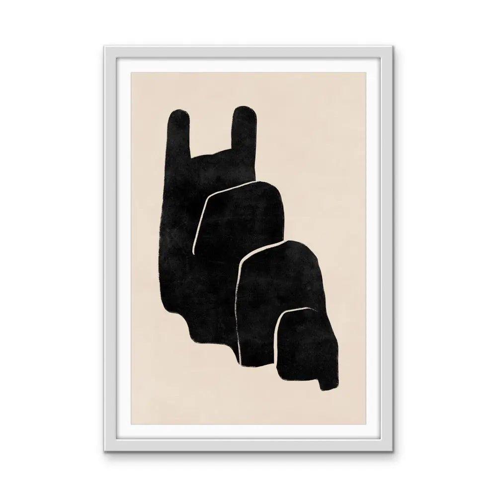 Ola Abstract Modern Shapes Collection - Print Eighteen-  Contemporary Geometric Shape Artwork Collection I Heart Wall Art Australia 