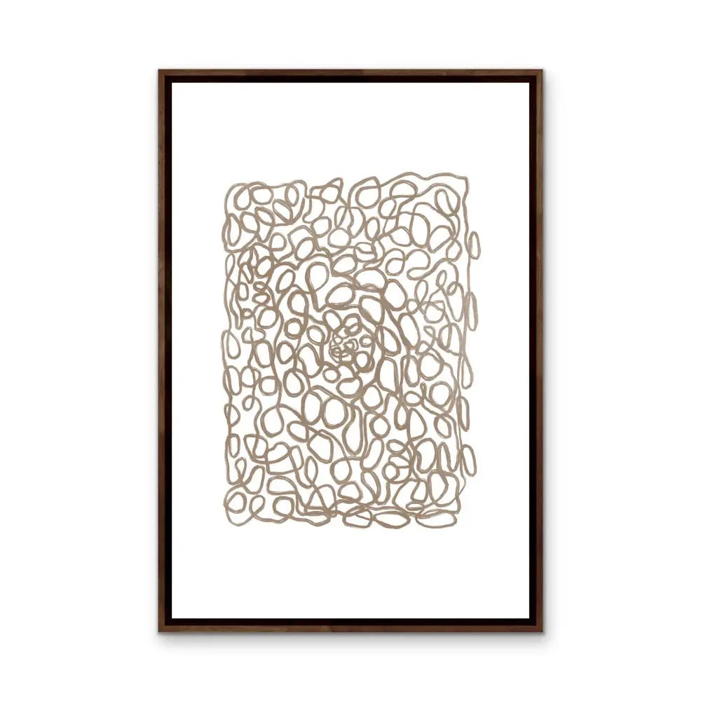 Ola Abstract Modern Shapes Collection - Print Eleven  Contemporary Geometric Shape Artwork Collection I Heart Wall Art Australia 