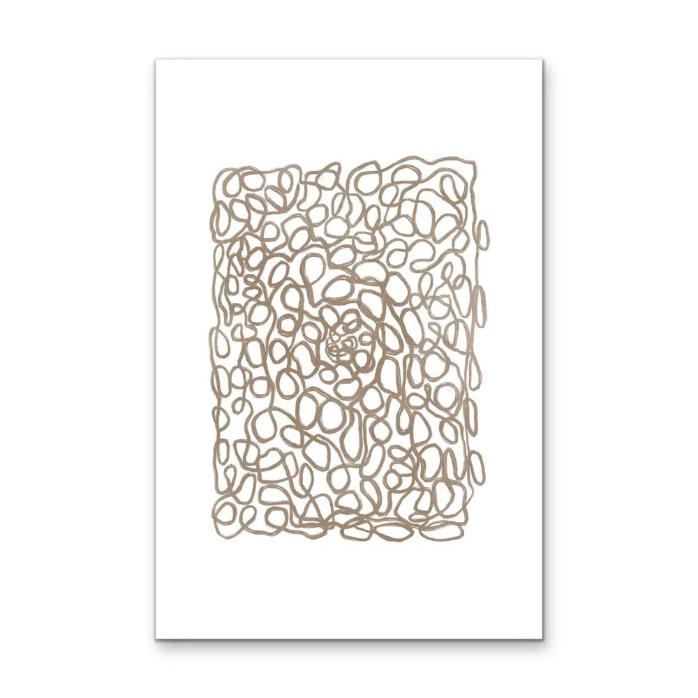 Ola Abstract Modern Shapes Collection - Print Eleven  Contemporary Geometric Shape Artwork Collection I Heart Wall Art Australia 