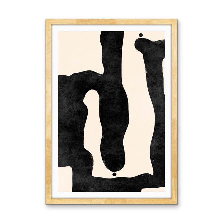 Ola Abstract Modern Shapes Collection - Print Fifteen -  Contemporary Geometric Shape Artwork Collection I Heart Wall Art Australia 