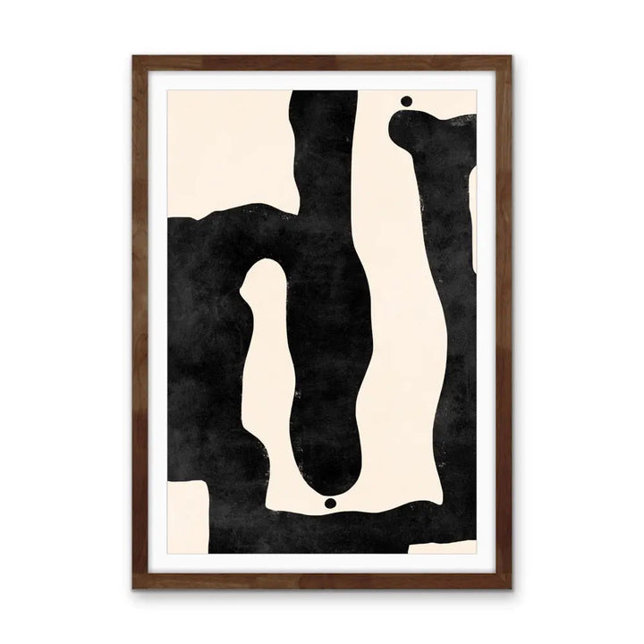 Ola Abstract Modern Shapes Collection - Print Fifteen -  Contemporary Geometric Shape Artwork Collection I Heart Wall Art Australia 