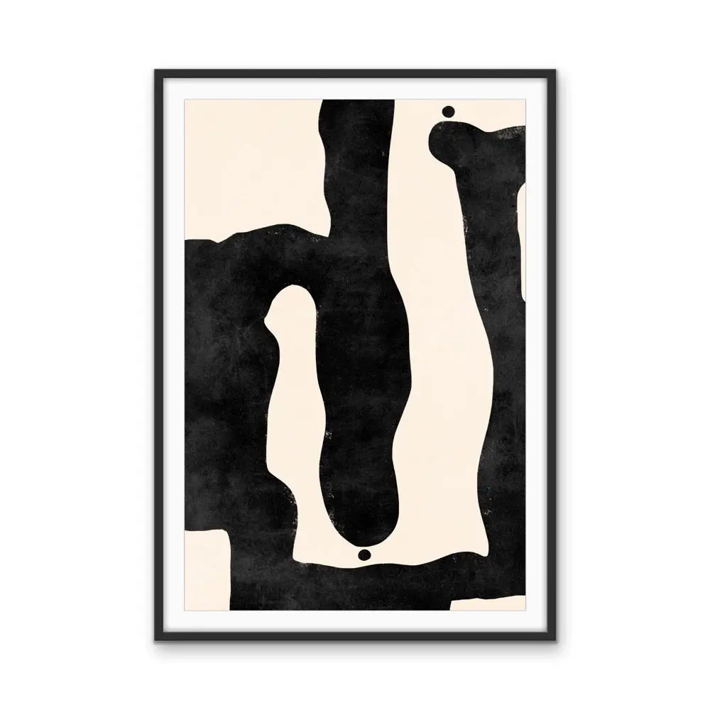 Ola Abstract Modern Shapes Collection - Print Fifteen -  Contemporary Geometric Shape Artwork Collection I Heart Wall Art Australia 