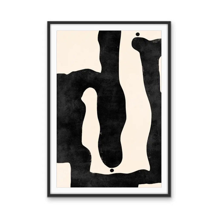 Ola Abstract Modern Shapes Collection - Print Fifteen -  Contemporary Geometric Shape Artwork Collection I Heart Wall Art Australia 