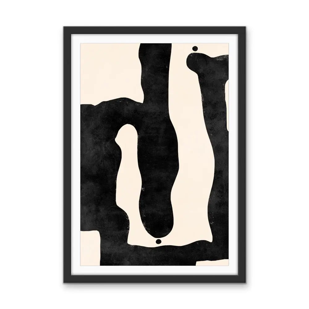 Ola Abstract Modern Shapes Collection - Print Fifteen -  Contemporary Geometric Shape Artwork Collection I Heart Wall Art Australia 