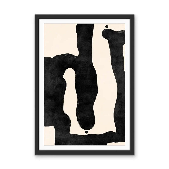 Ola Abstract Modern Shapes Collection - Print Fifteen -  Contemporary Geometric Shape Artwork Collection I Heart Wall Art Australia 