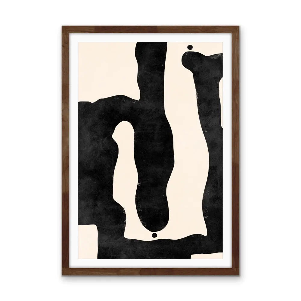 Ola Abstract Modern Shapes Collection - Print Fifteen -  Contemporary Geometric Shape Artwork Collection I Heart Wall Art Australia 