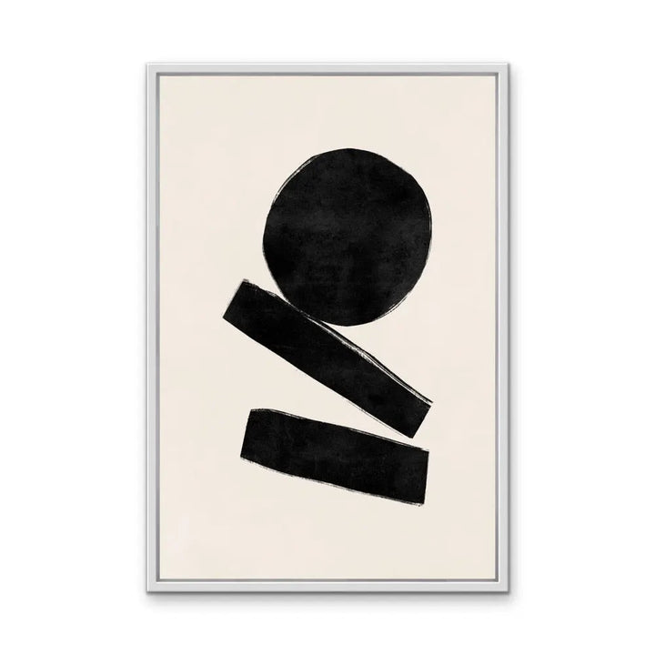 Ola Abstract Modern Shapes Collection - Print Four- Contemporary Geometric Shape Artwork Collection I Heart Wall Art Australia 