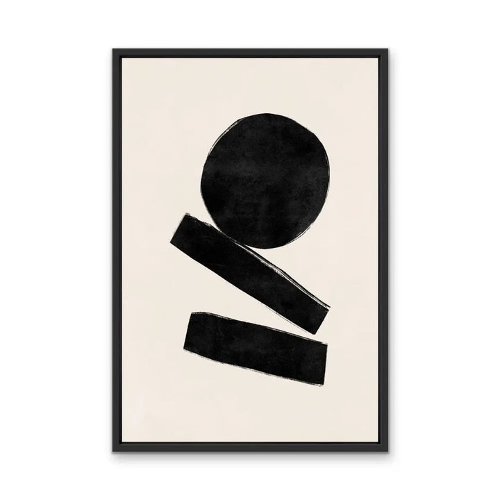 Ola Abstract Modern Shapes Collection - Print Four- Contemporary Geometric Shape Artwork Collection I Heart Wall Art Australia 