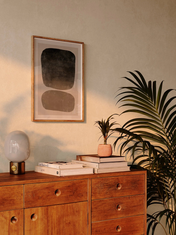 Ola Abstract Modern Shapes Collection - Print One - Contemporary Geometric Shape Artwork Collection I Heart Wall Art Australia 