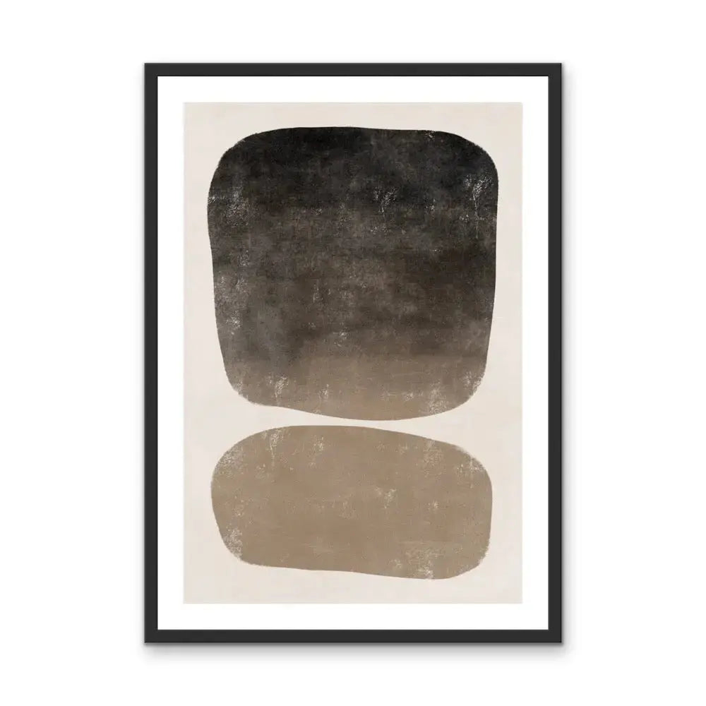 Ola Abstract Modern Shapes Collection - Print One - Contemporary Geometric Shape Artwork Collection I Heart Wall Art Australia 