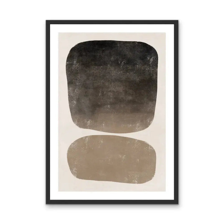 Ola Abstract Modern Shapes Collection - Print One - Contemporary Geometric Shape Artwork Collection I Heart Wall Art Australia 