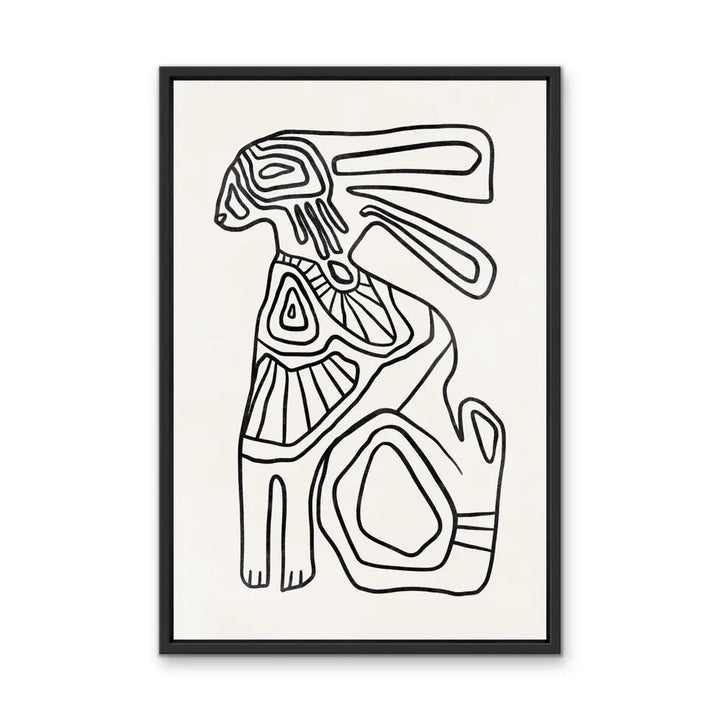Ola Abstract Modern Shapes Collection - Print Seven - Contemporary Geometric Shape Artwork Collection I Heart Wall Art Australia 