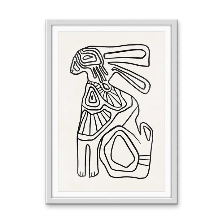 Ola Abstract Modern Shapes Collection - Print Seven - Contemporary Geometric Shape Artwork Collection I Heart Wall Art Australia 