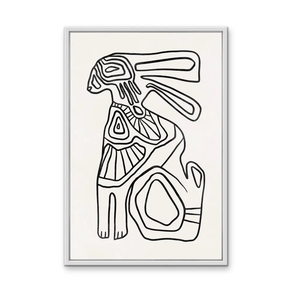 Ola Abstract Modern Shapes Collection - Print Seven - Contemporary Geometric Shape Artwork Collection I Heart Wall Art Australia 