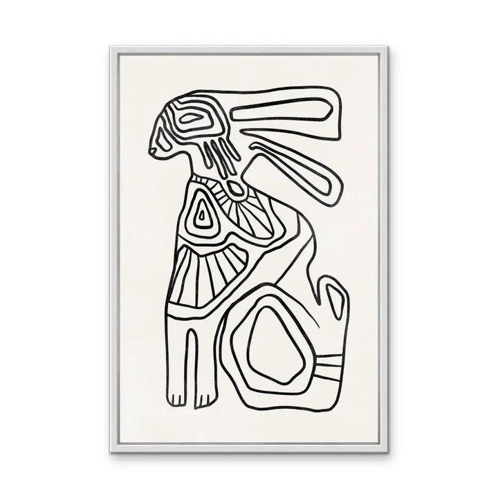 Ola Abstract Modern Shapes Collection - Print Seven - Contemporary Geometric Shape Artwork Collection I Heart Wall Art Australia 