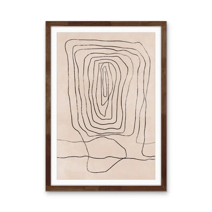 Ola Abstract Modern Shapes Collection - Print Sixteen -  Contemporary Geometric Shape Artwork Collection I Heart Wall Art Australia 