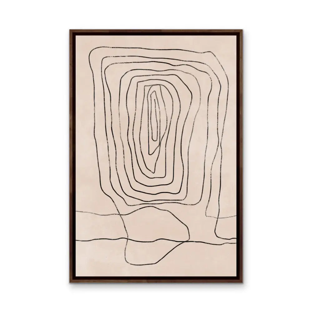 Ola Abstract Modern Shapes Collection - Print Sixteen -  Contemporary Geometric Shape Artwork Collection I Heart Wall Art Australia 