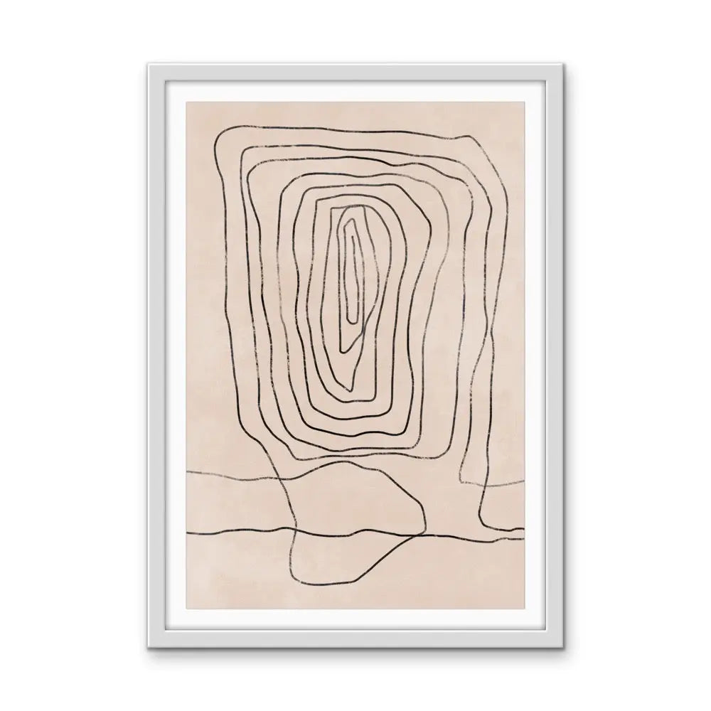 Ola Abstract Modern Shapes Collection - Print Sixteen -  Contemporary Geometric Shape Artwork Collection I Heart Wall Art Australia 