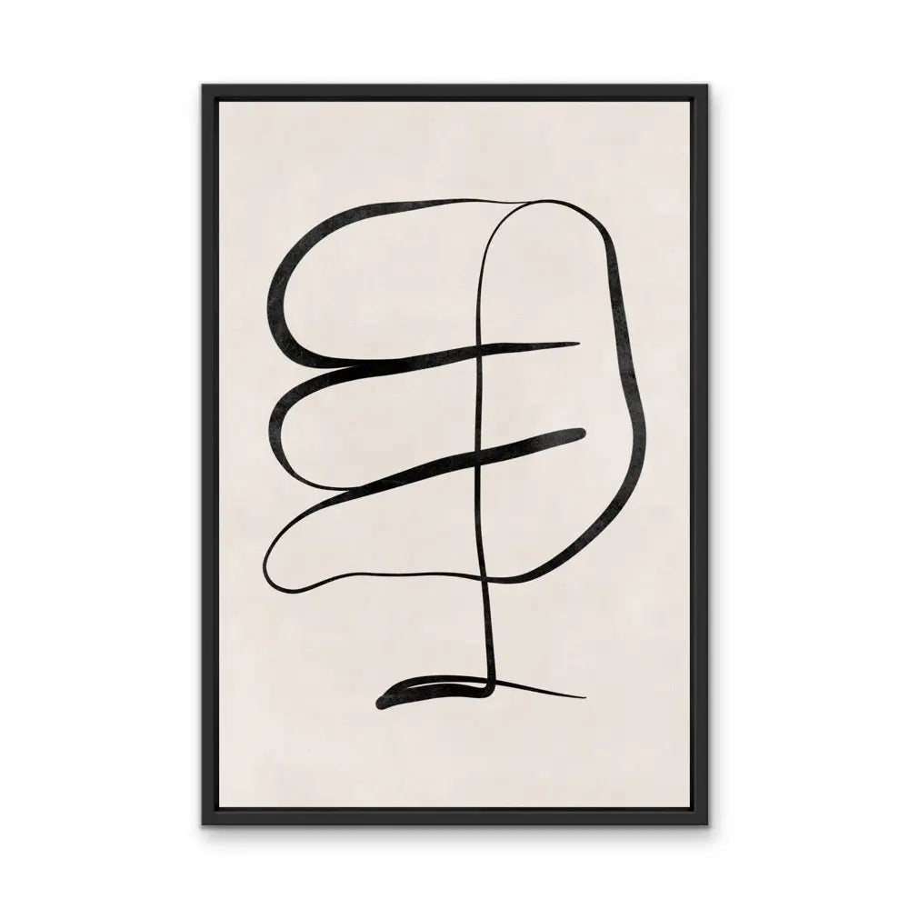 Ola Abstract Modern Shapes Collection - Print Three - Contemporary Geometric Shape Artwork Collection I Heart Wall Art Australia 