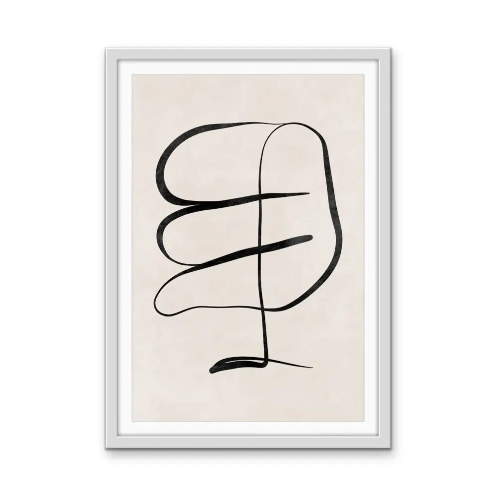 Ola Abstract Modern Shapes Collection - Print Three - Contemporary Geometric Shape Artwork Collection I Heart Wall Art Australia 