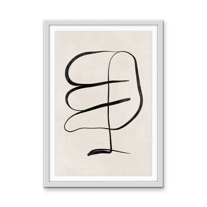 Ola Abstract Modern Shapes Collection - Print Three - Contemporary Geometric Shape Artwork Collection I Heart Wall Art Australia 
