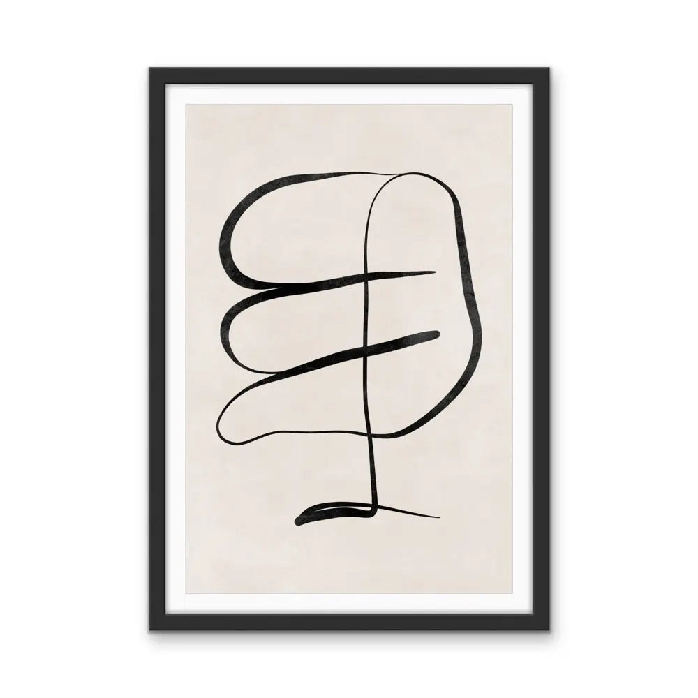Ola Abstract Modern Shapes Collection - Print Three - Contemporary Geometric Shape Artwork Collection I Heart Wall Art Australia 