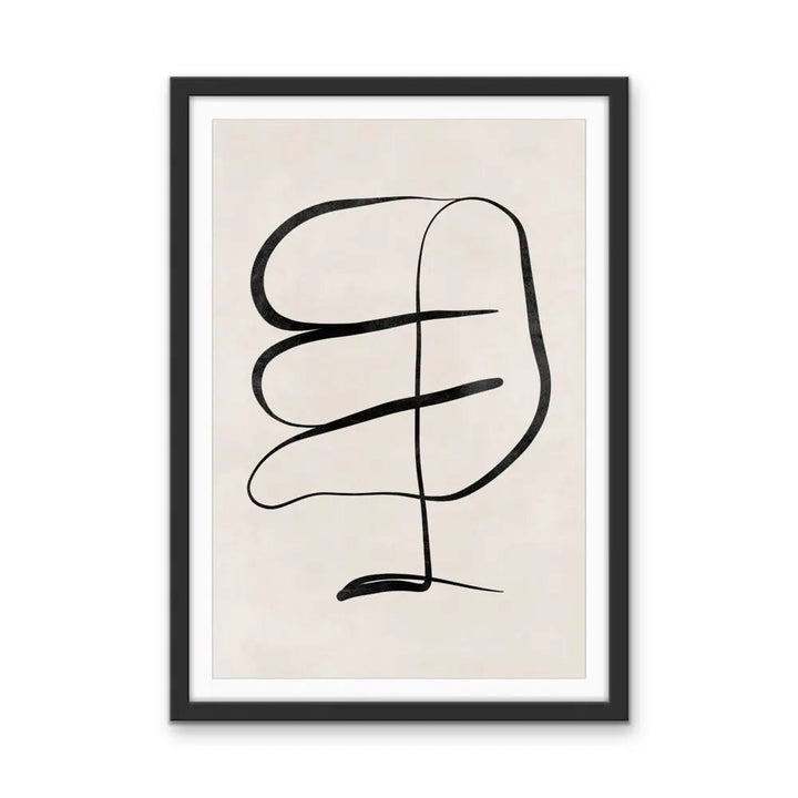 Ola Abstract Modern Shapes Collection - Print Three - Contemporary Geometric Shape Artwork Collection I Heart Wall Art Australia 