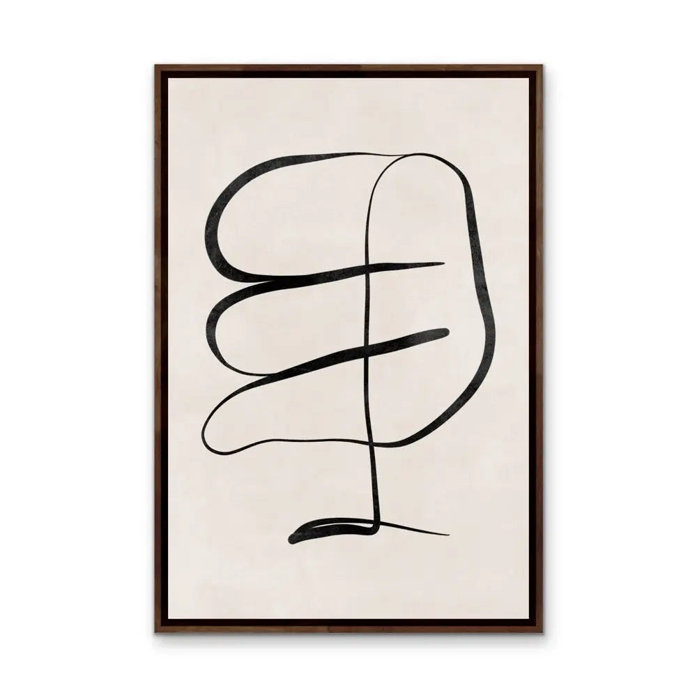 Ola Abstract Modern Shapes Collection - Print Three - Contemporary Geometric Shape Artwork Collection I Heart Wall Art Australia 