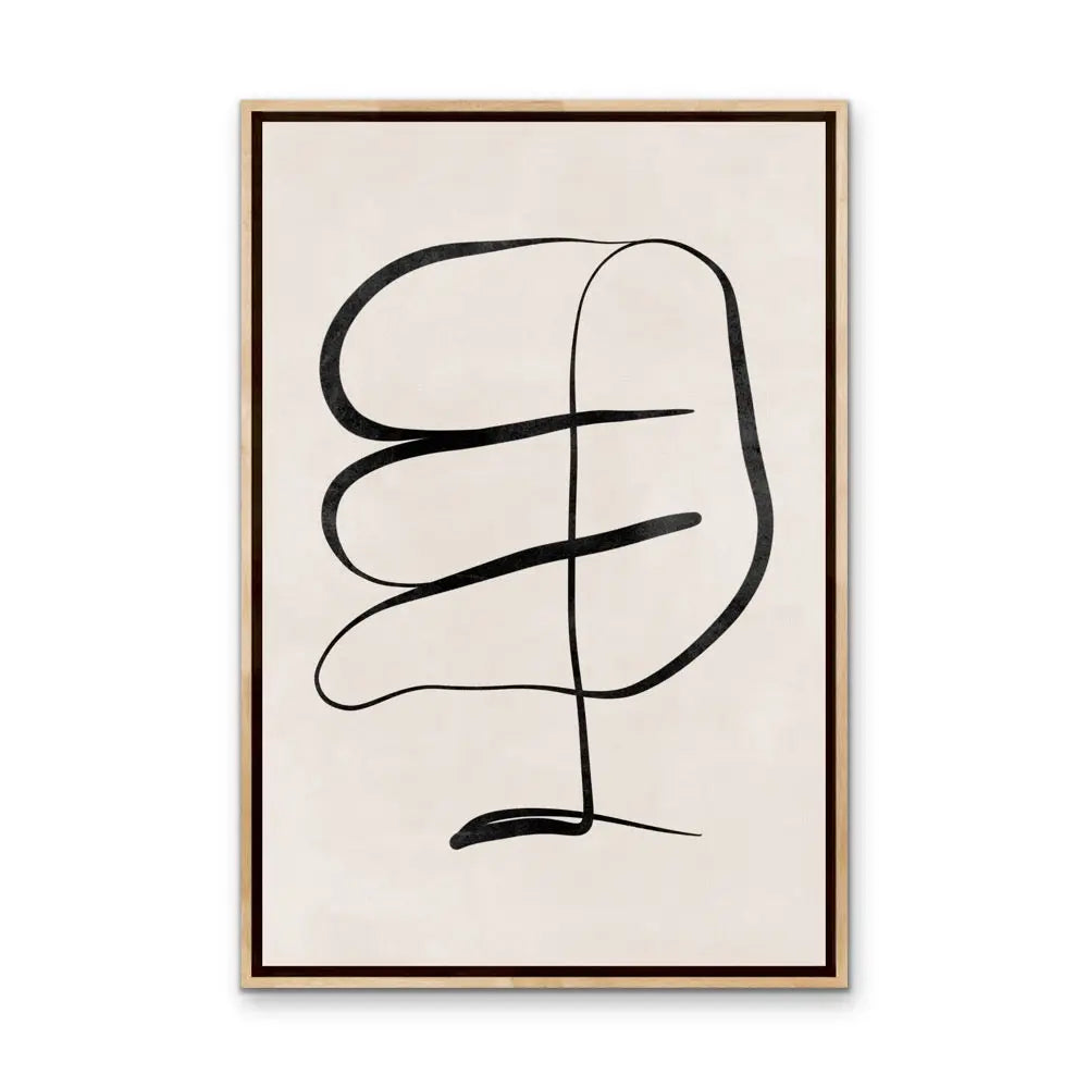 Ola Abstract Modern Shapes Collection - Print Three - Contemporary Geometric Shape Artwork Collection I Heart Wall Art Australia 